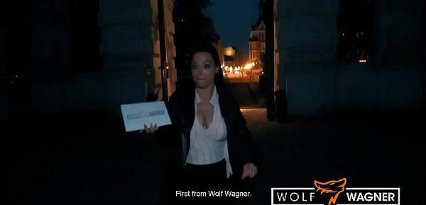  Horny MILF DIRTY PRISCILLA sucks dick & gets her meaty hole fucked by a stranger! ▁▃▅▆ WOLF WAGNER DATE ▆▅▃▁ wolfwagner.date